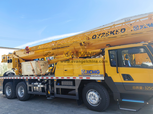 Georgia - 1 Unit XCMG QY25K5D Truck Crane