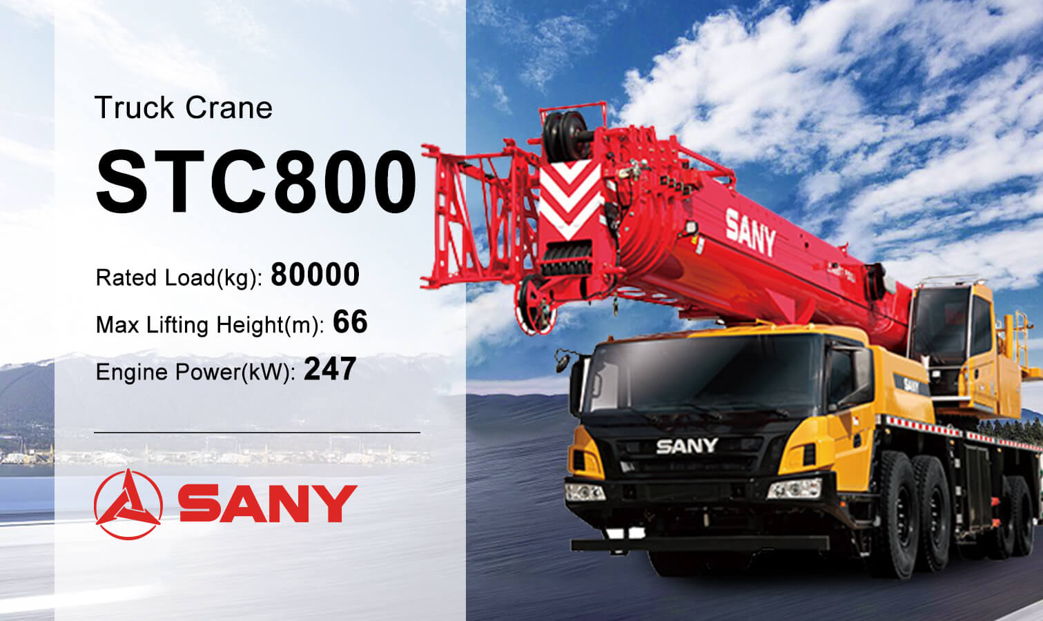 SANY STC800