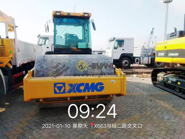 Algeria - 1 Unit XCMG XS203J Road Roller