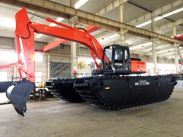 Amphibious Excavator