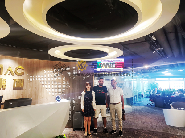 Algeria Clients Visited EVANGEL Office and XCMG Factory