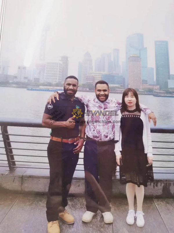 Papua New Guinea Clients Visited EVANGEL Office