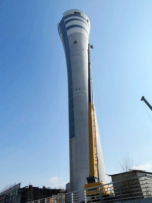 XCMG Straight-Arm Aerial Work Platform XGS70K Made Its Debut in Shanghai