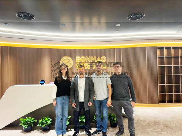 Brazil Client Visited EVANGL Office and HELI Factory