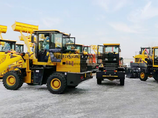 2 Units EVANGEL ZL15 & ZL18 Wheel Loader