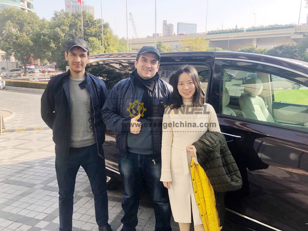 Uzbekistan Clients Visited EVANGEL Office