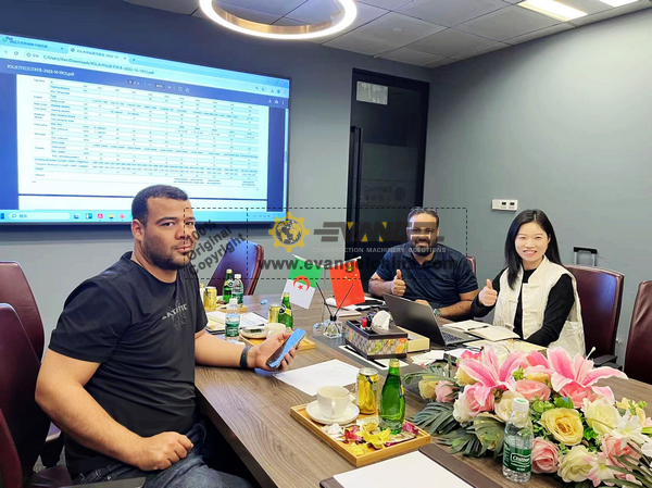 Algeria Clients Visited EVANGEL Office