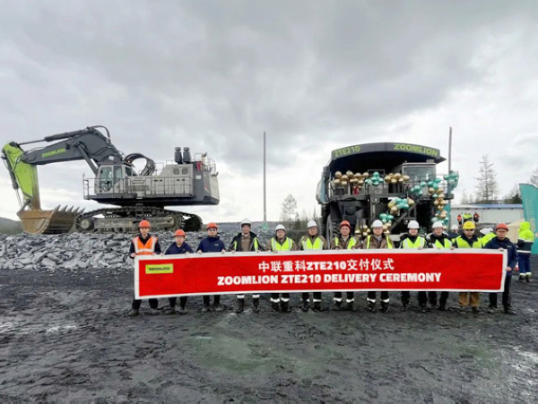 ZOOMLION Delivers First 100‑Tonne Electric Mining Truck Abroad