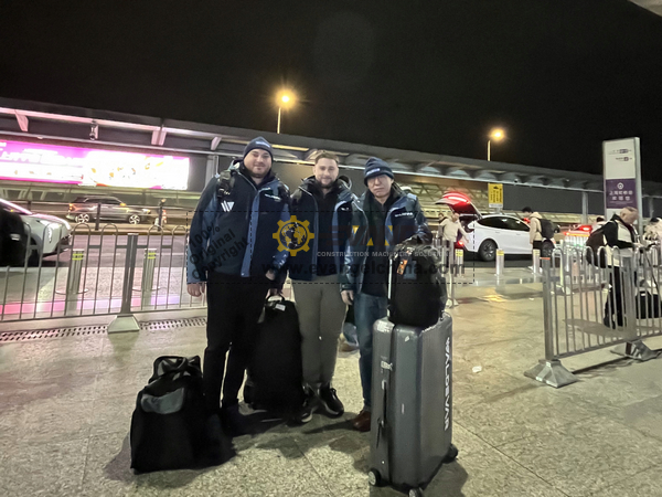 Romania Clients Visited XCMG Factory