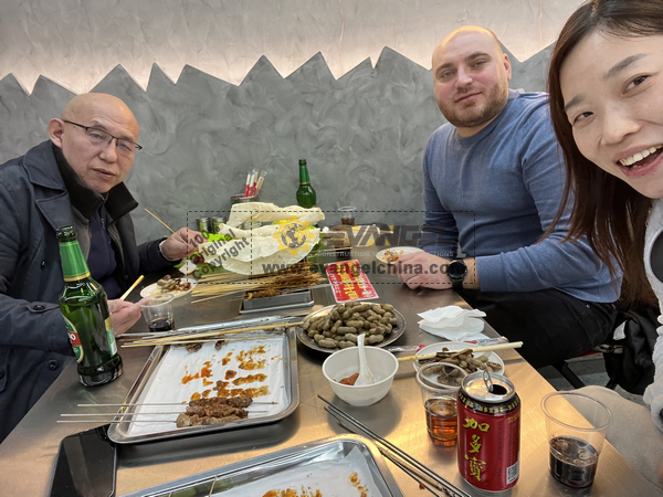 Romania Clients Visited XCMG Factory