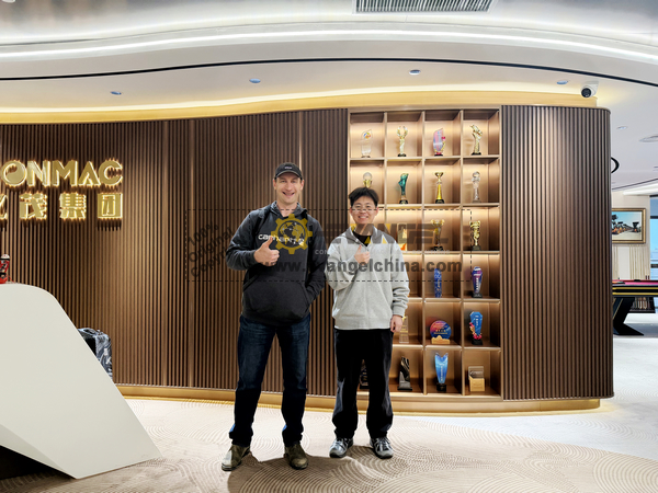 Azerbaijan Client Visited EVANGEL Office & LONKING Factory