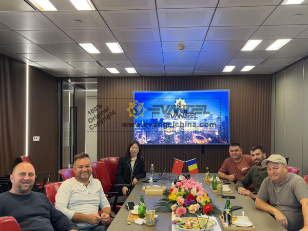 Romania Clients Visited EVANGEL Office