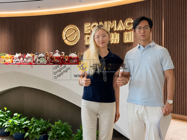 China Client Visited EVANGEL Office