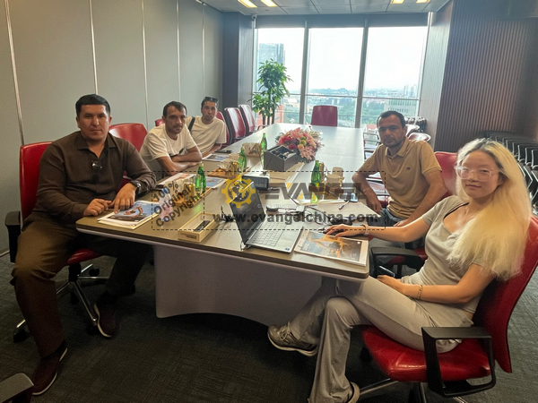 Tajikistan Clients Visited EVANGEL Office